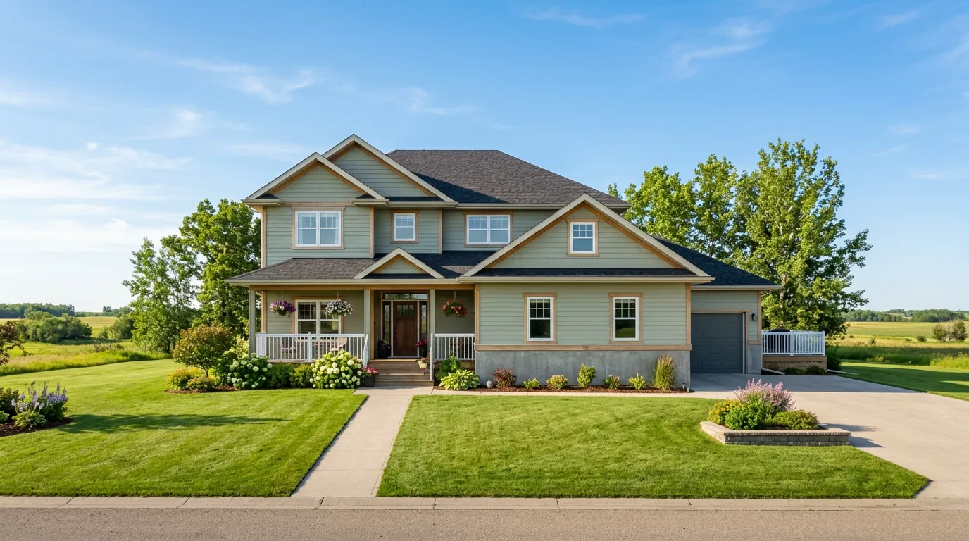 Residential home in the Lethbridge area